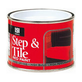 Step & Tile Red Paint Tin 180ml Tin Paint